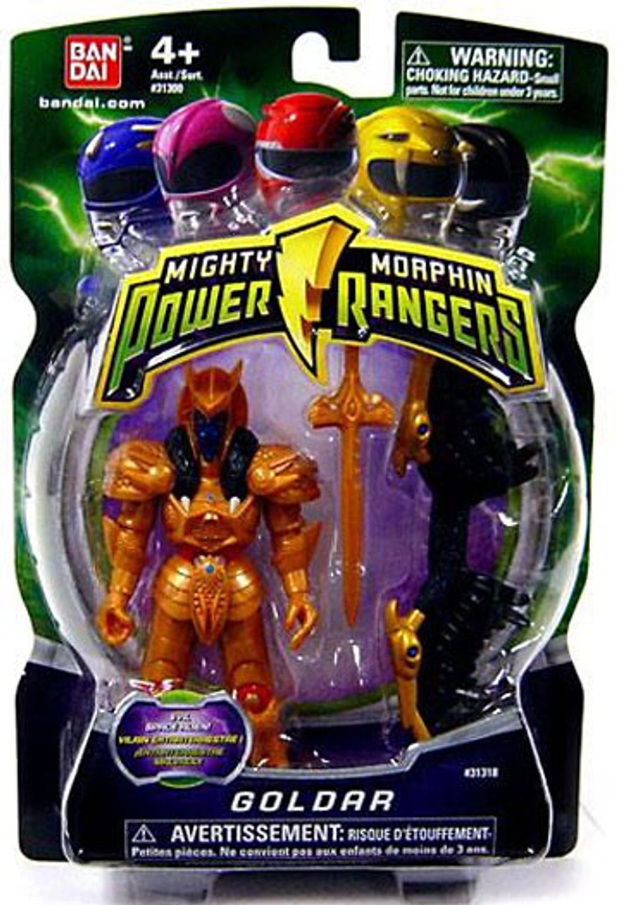 Power Rangers Mighty Morphin 2009 Goldar 4 Action Figure Bandai America ...