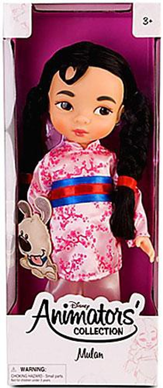 mulan disney animator doll