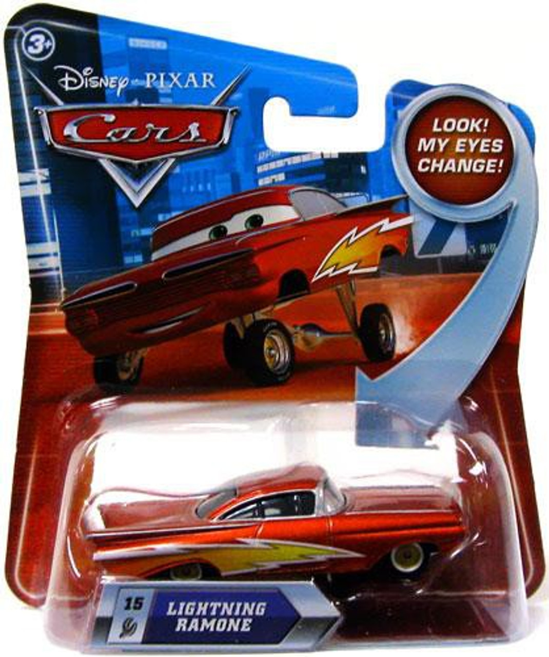 Disney Pixar Cars Lenticular Eyes Series 2 Lightning Ramone 155 Diecast Car Mattel Toys Toywiz 