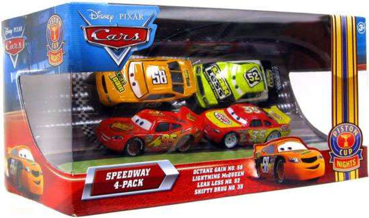 Disney Pixar Cars Multi Packs Speedway 4 Pack Exclusive 155 Diecast Car Set Octane Gain Mattel Toys Toywiz - super car pack roblox