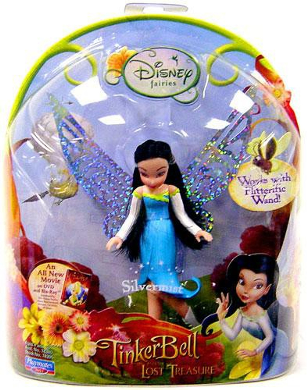 Disney Fairies Tinker Bell The Lost Treasure Silvermist 3 5 Figure Playmates Toywiz