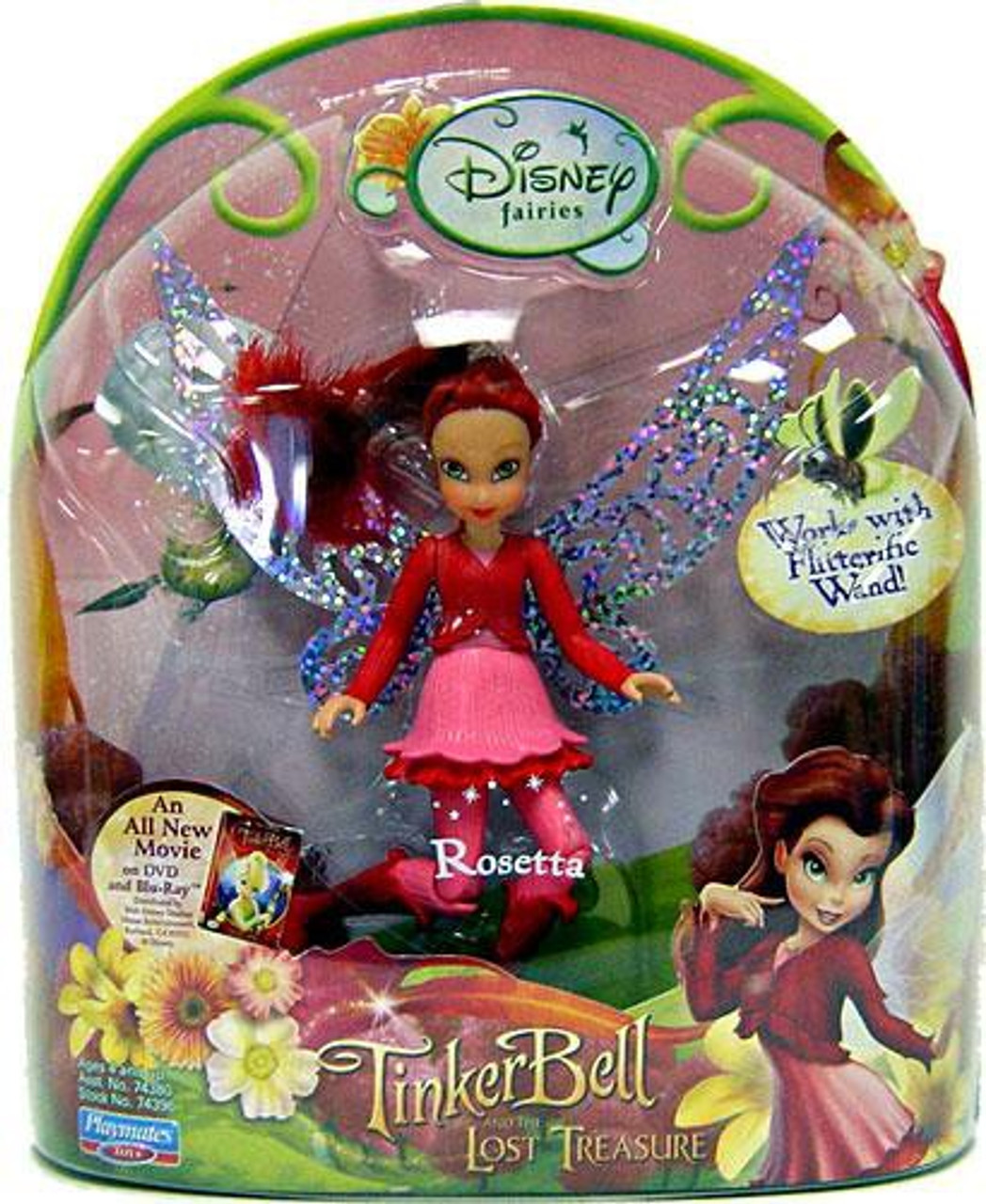 Disney Fairies Tinker Bell The Lost Treasure Rosetta 3 5 Figure Playmates Toywiz