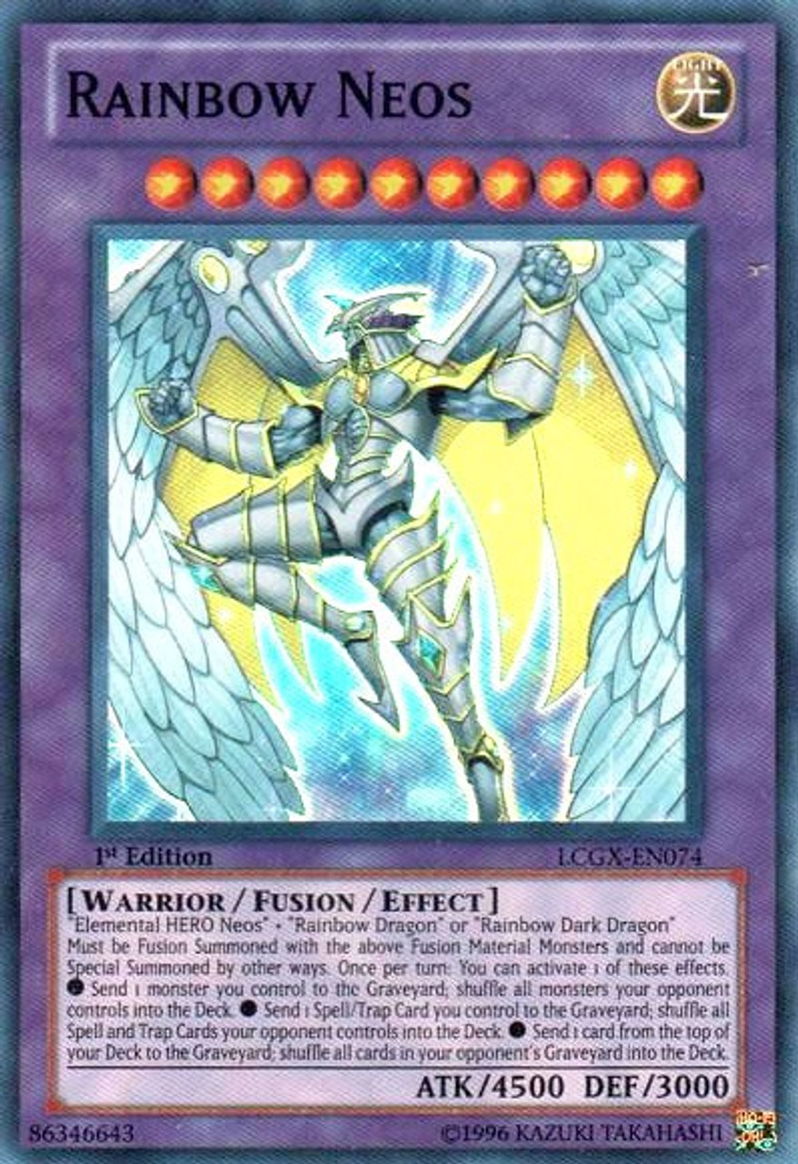 Yugioh Gx Legendary Collection 2 Single Card Super Rare Rainbow