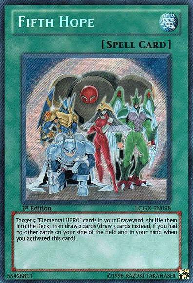 YuGiOh GX Trading Card Game Legendary Collection 2 Single Card Secret