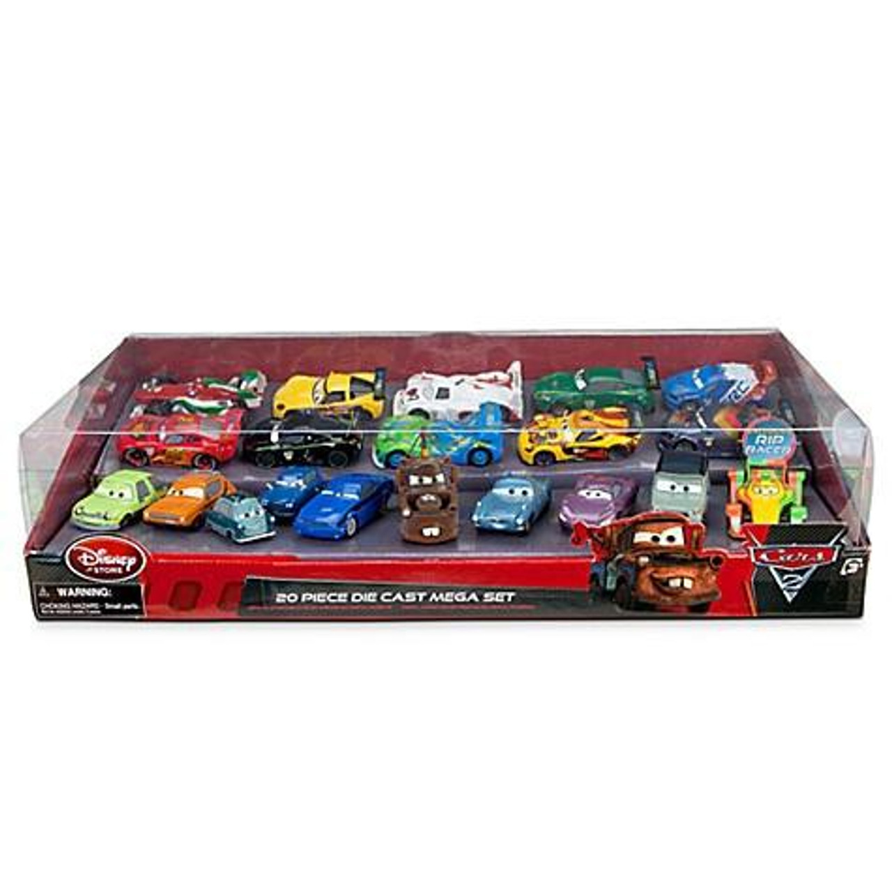 cars 2 disney toys set