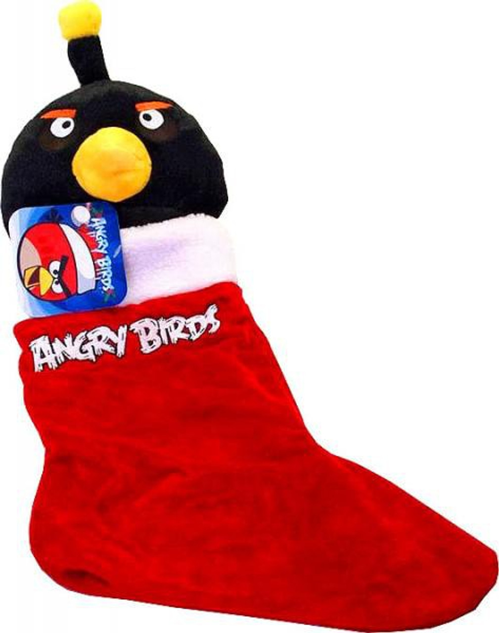 angry birds christmas plush