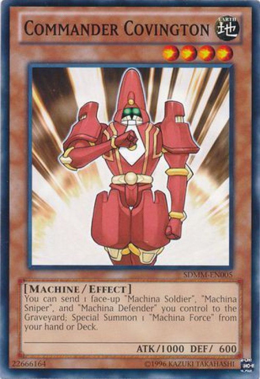1st Edition Yu-gi-oh! Sdmm- En009 - Structure Deck:Machina Mayhem Common Machina Force