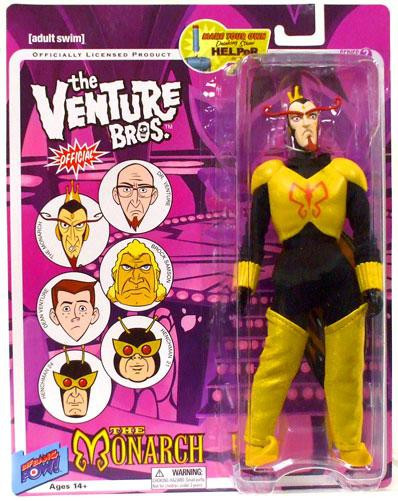 The Venture Bros. Series 2 The Monarch Action Figure Bif Bang Pow ToyWiz