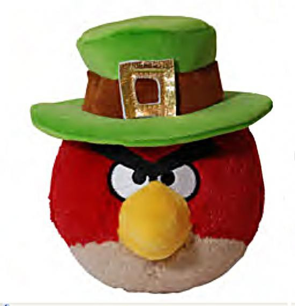 Angry Birds Red Bird 5 Plush St Patricks Day Commonwealth Toys Toywiz - patrick hat roblox