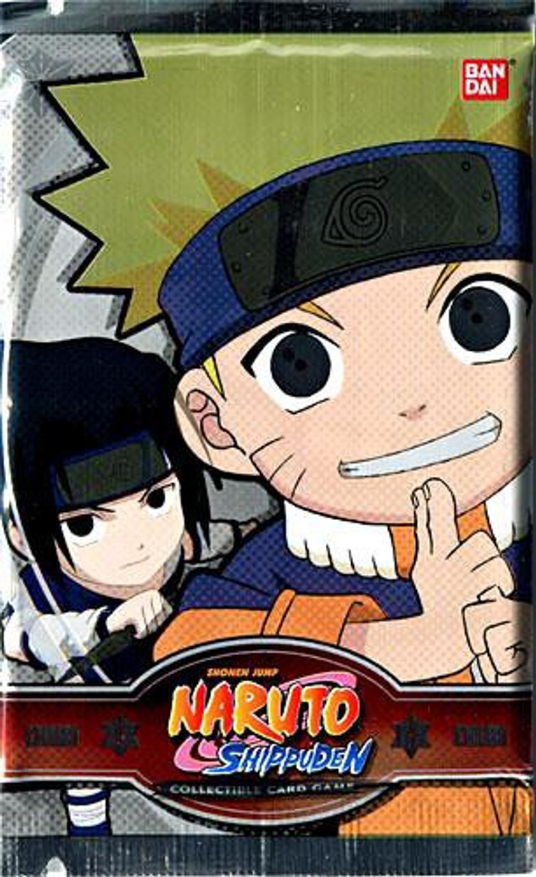 Naruto Shippuden Card Game Chibi Tournament Series 1 Booster Pack Bandai America Toywiz - poke kage roblox