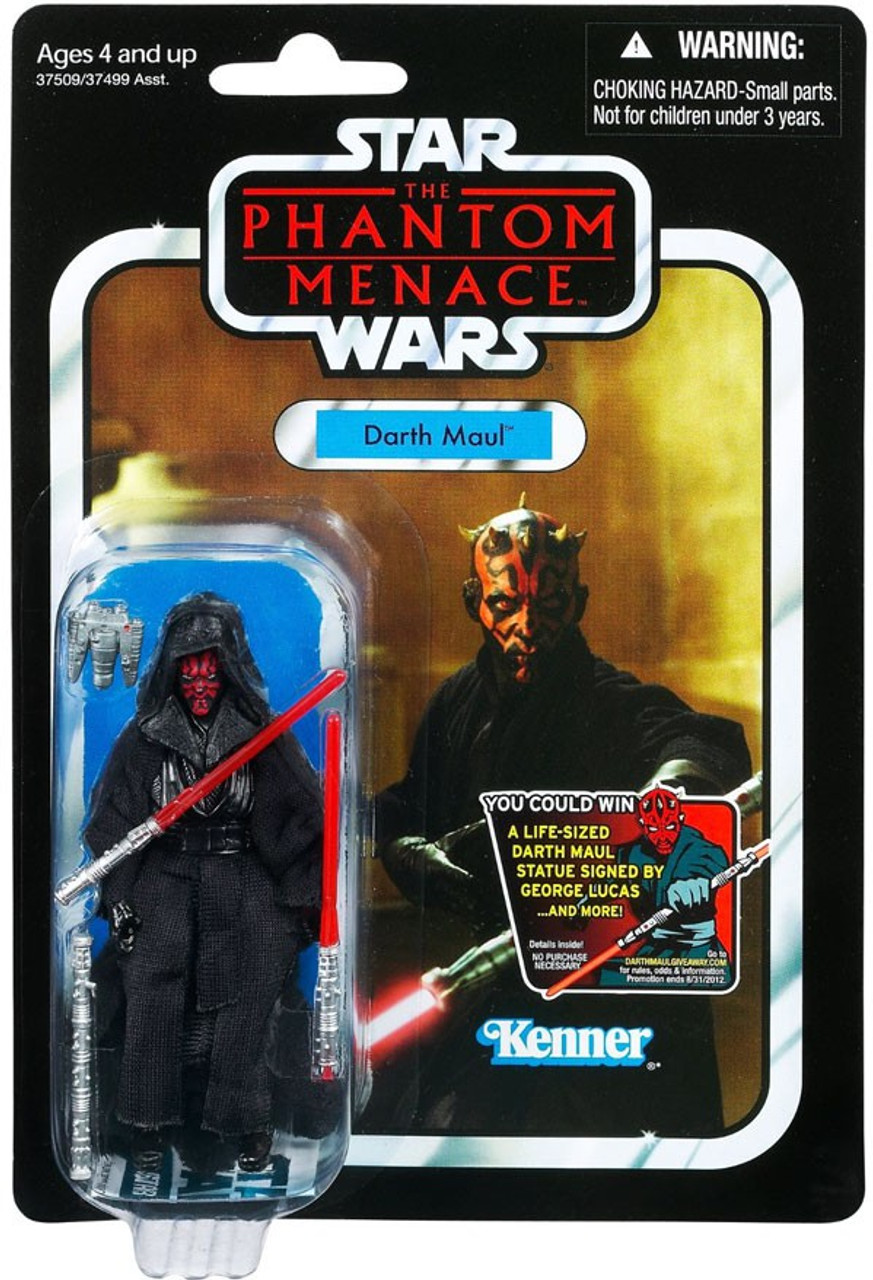 Star Wars Phantom Menace 2012 Vintage Collection Darth Maul 3 75 Action