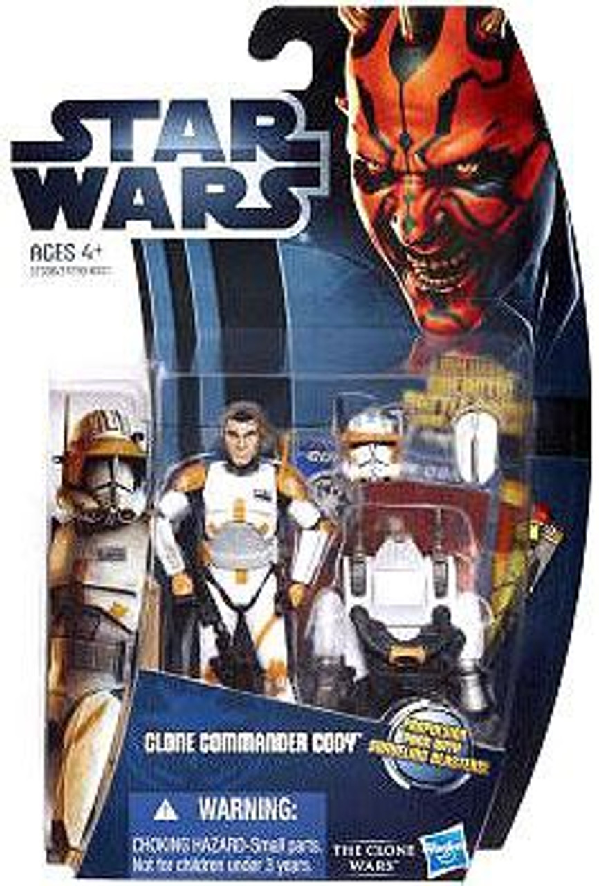 Star Wars The Clone Wars 2012 Clone Commander Cody 3 75 Action Figure Cw07 Hasbro Toys Toywiz - roblox commander cody