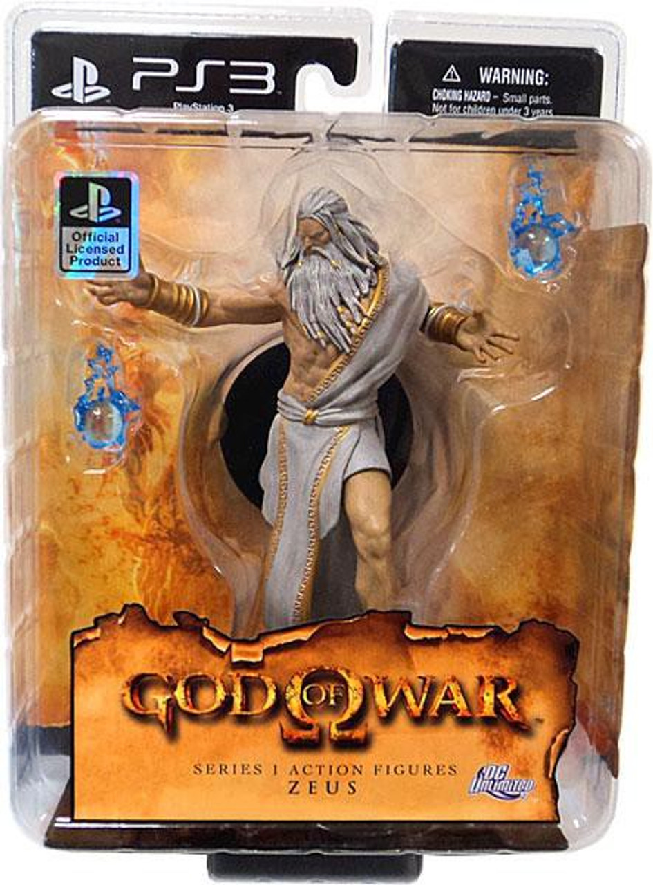 God of War Series 1 Zeus Action Figure DC Direct ToyWiz