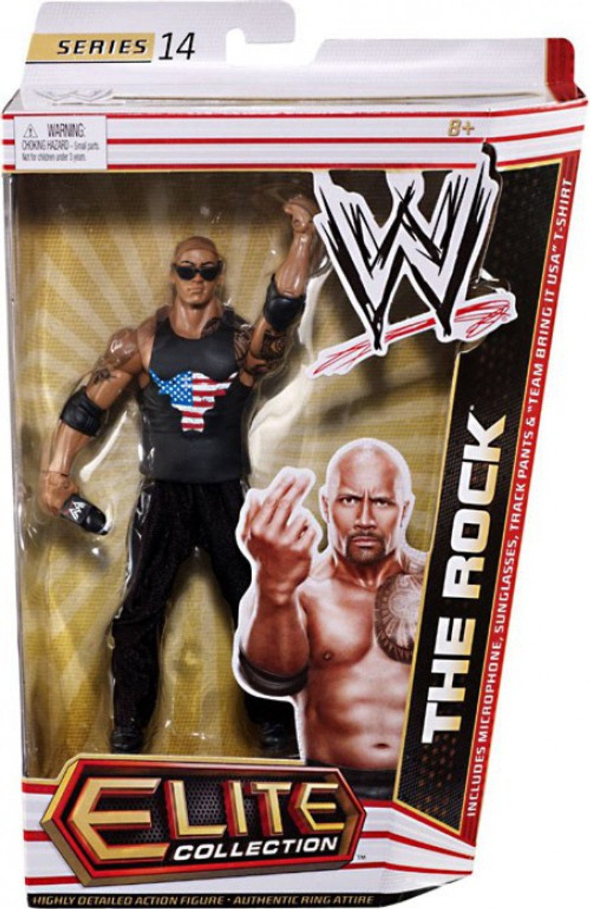 wwe elite the rock