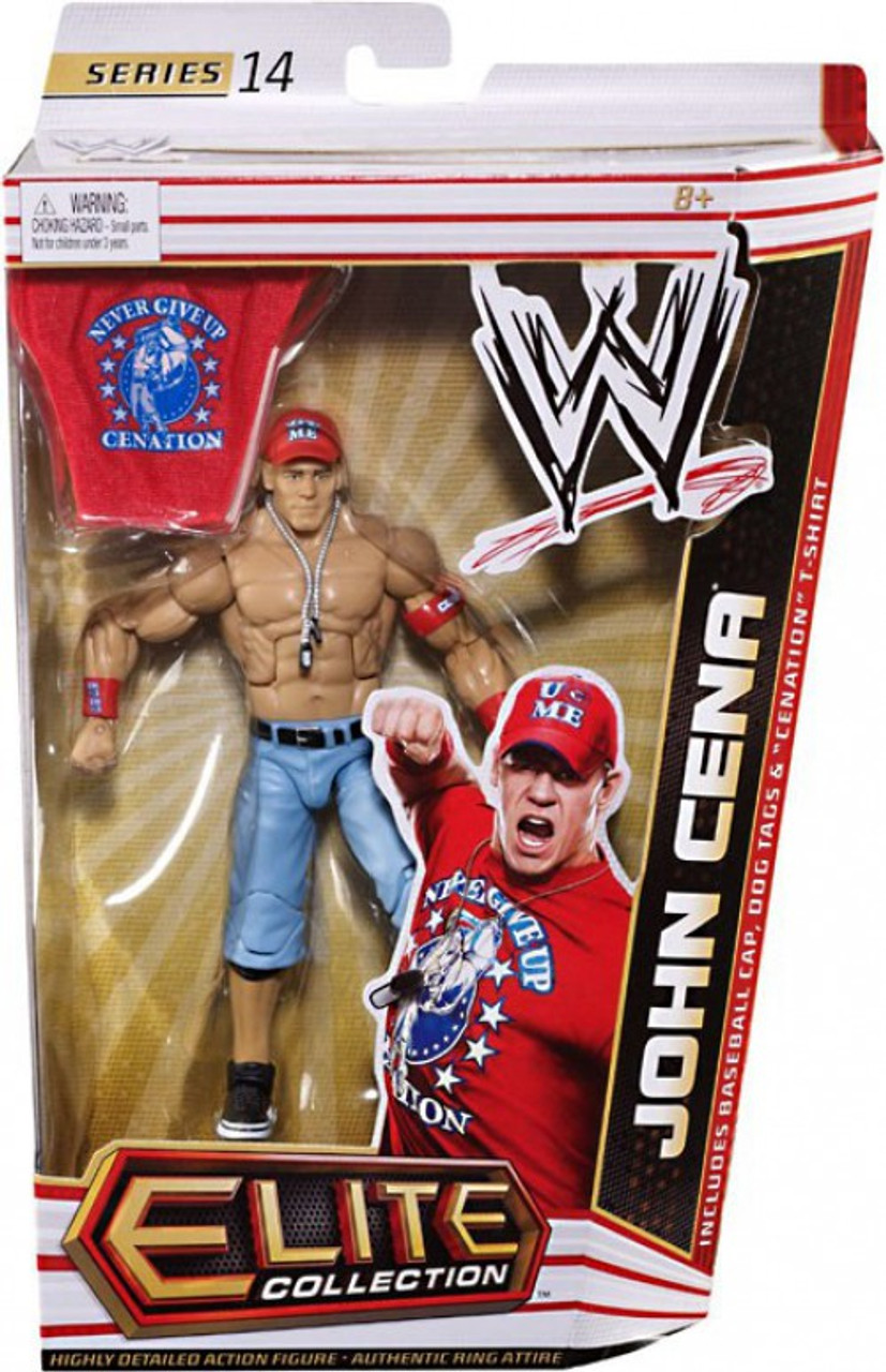 Wwe Wrestling Elite Collection Series 14 John Cena Action Figure Mattel Toys Toywiz - john cena attire roblox