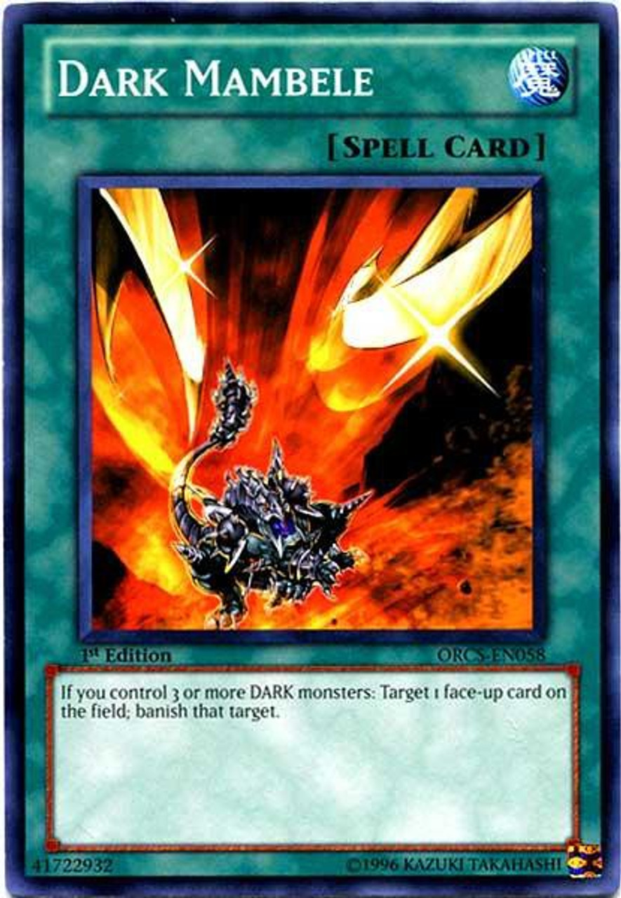 Yugioh 5ds Order Of Chaos Single Card Common Dark Mambele Orcs En058 Toywiz - assassin values roblox chaos axe