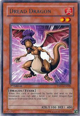 YuGiOh 5Ds The Shining Darkness Single Card Rare Dread Dragon TSHDEN008 ToyWiz