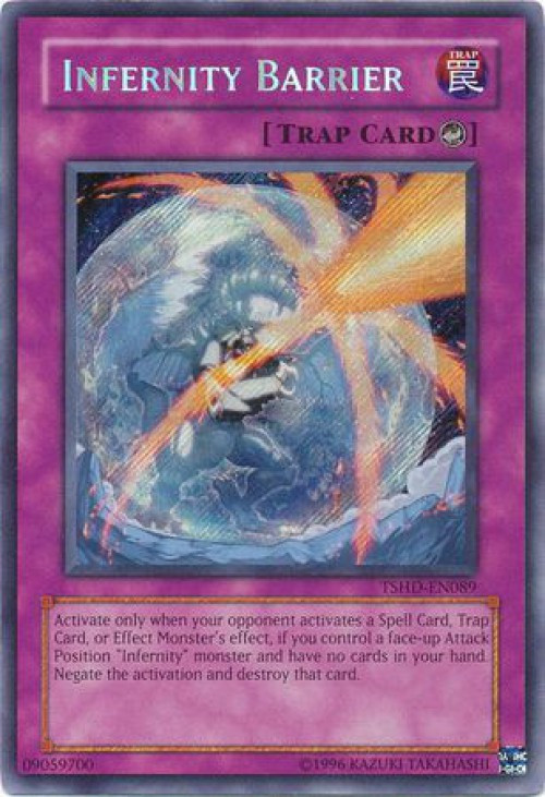 Carte Yu-Gi-Oh! - Barrière Enfernité [TSHD-FR089
