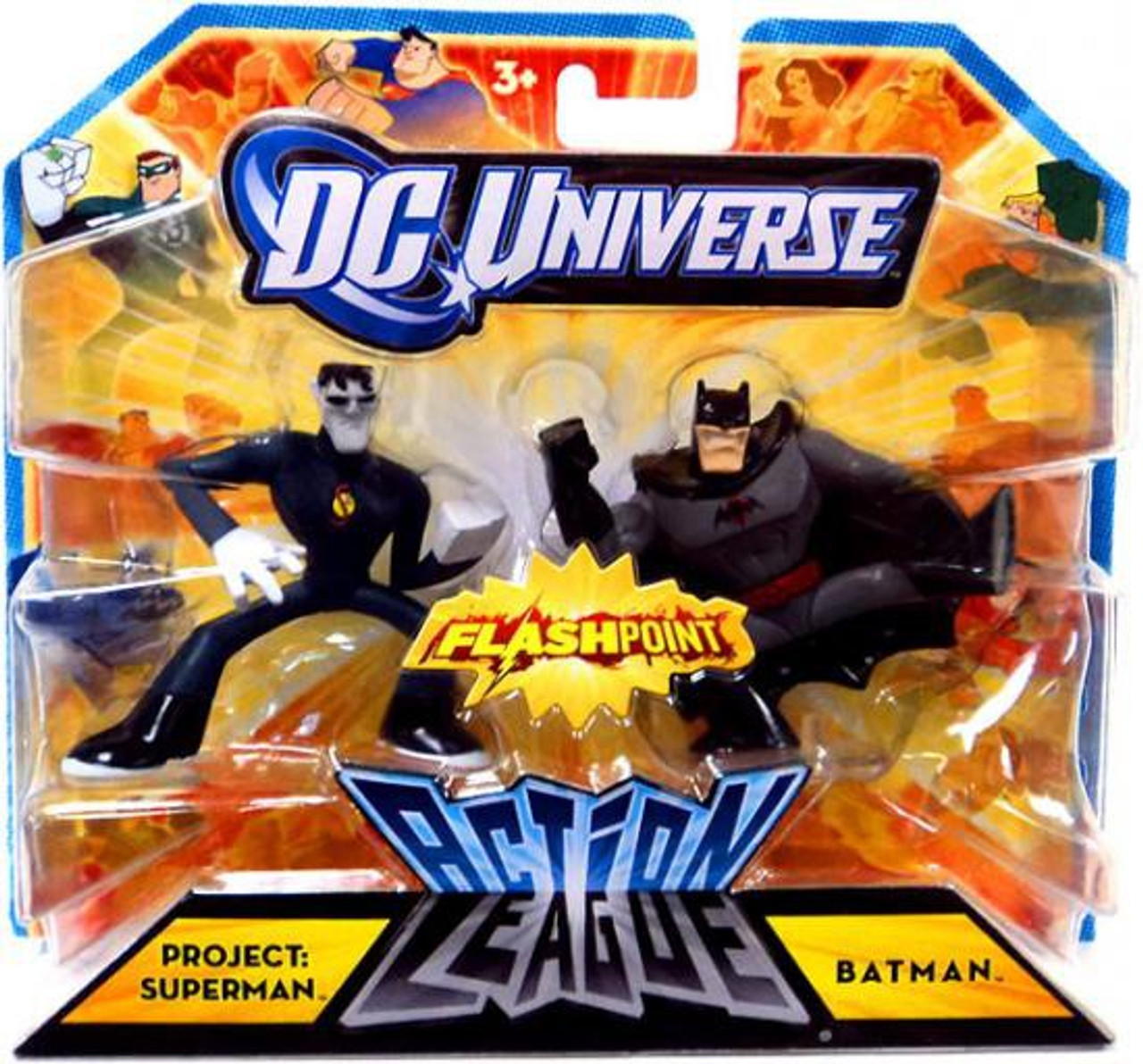Mattel Toys DC Universe Action League Mini Figure 2pack Superman Wonder Woman for sale online