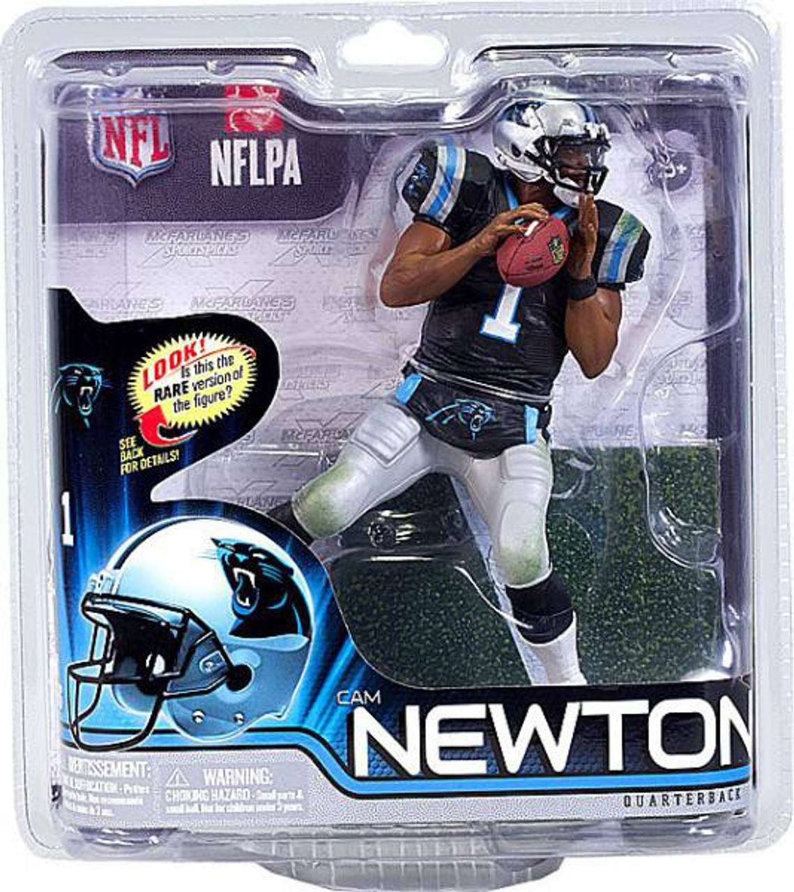 9-Inches NFL Carolina Panthers Vintage Throwback Football