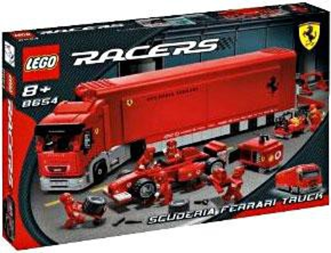 lego scuderia ferrari truck 8654