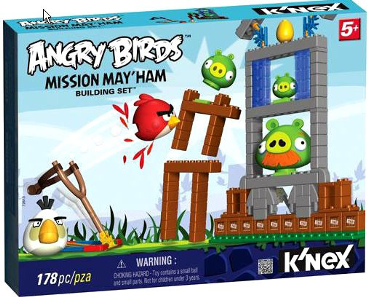 angry bird knex