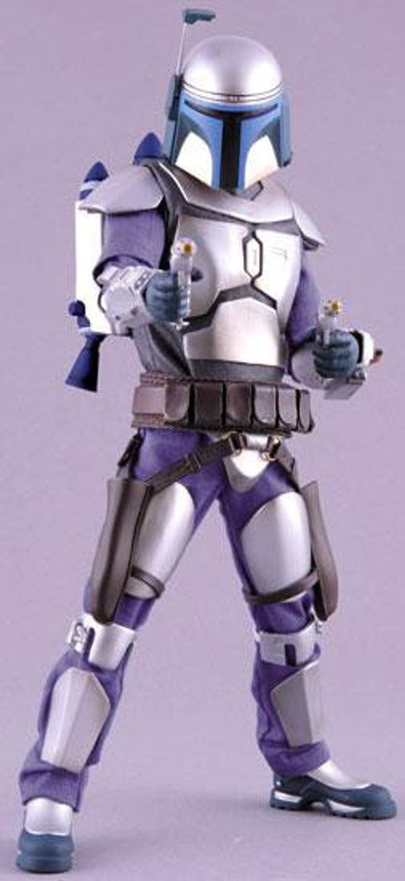 Star Wars Attack Of The Clones Real Action Heroes Jango Fett 12 Action Figure With Jetpack Medicom Toywiz - boba fetts jetpack roblox