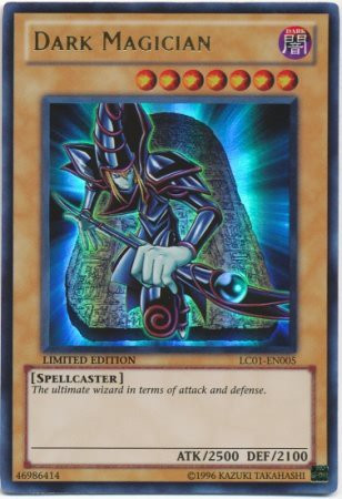 YuGiOh Legendary Collection 1 Single Card Ultra Rare Dark Magician LC01 ...