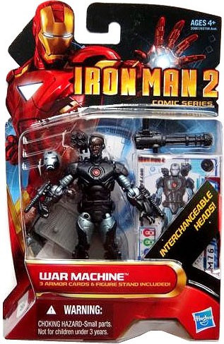 Iron Man 2 Comic Series War Machine 4 Action Figure 38 Cyborg