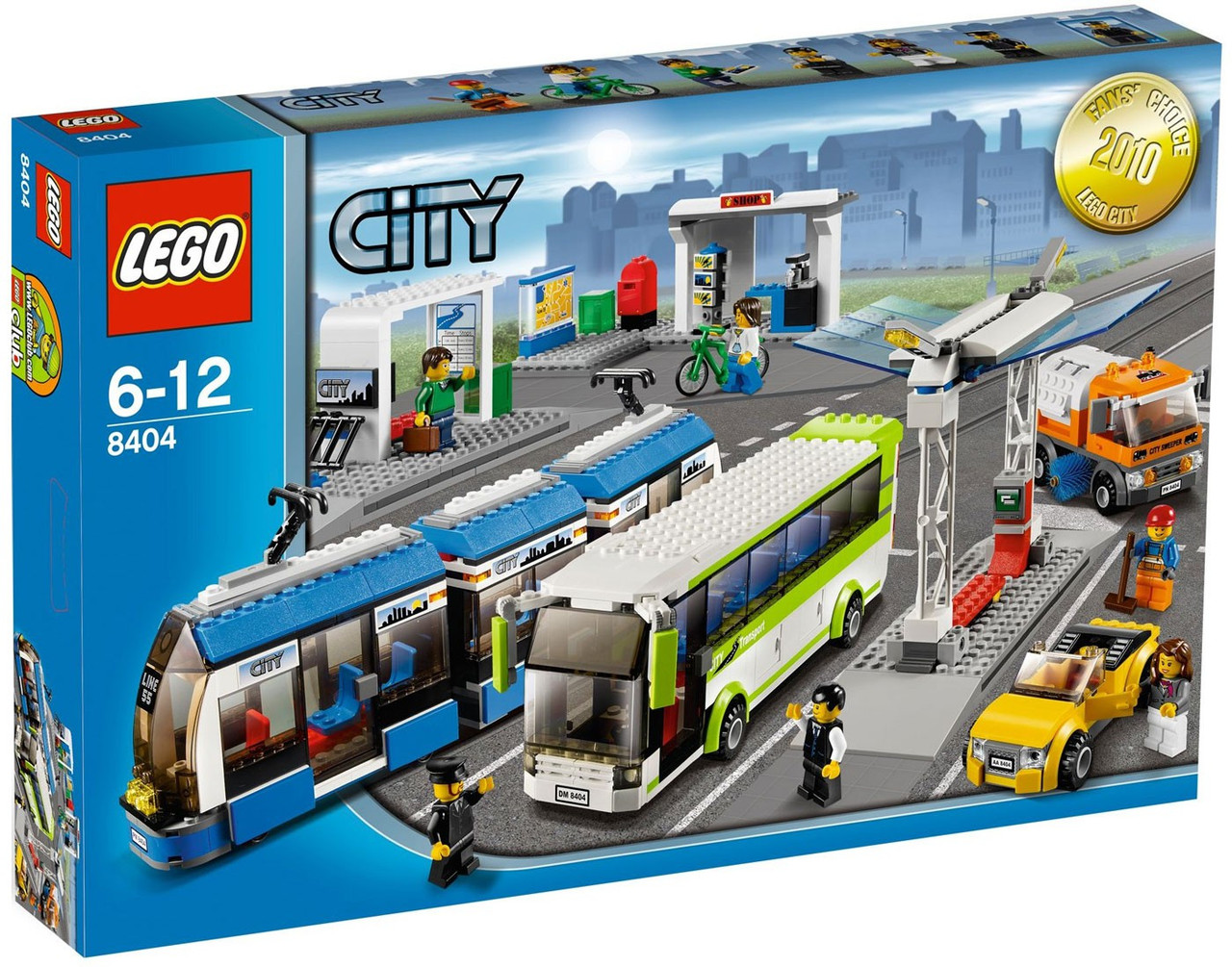 lego city town bus station