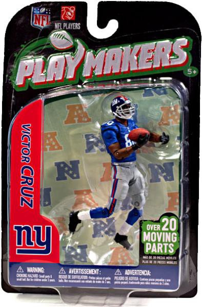 McFarlane Toys NFL New York Giants Playmakers Series 3 Victor Cruz