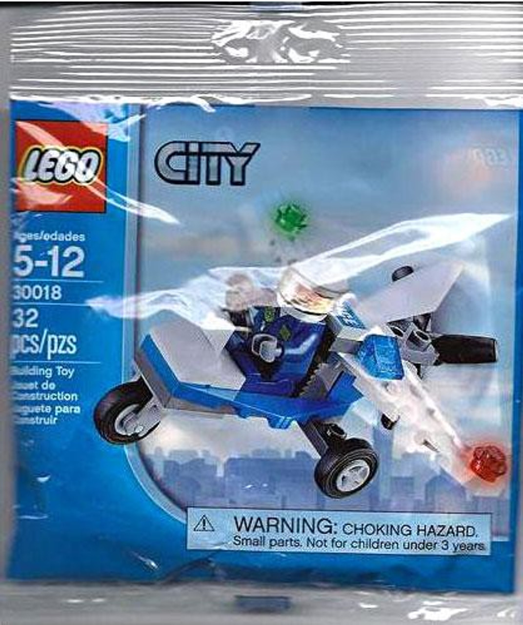 lego city police aeroplane