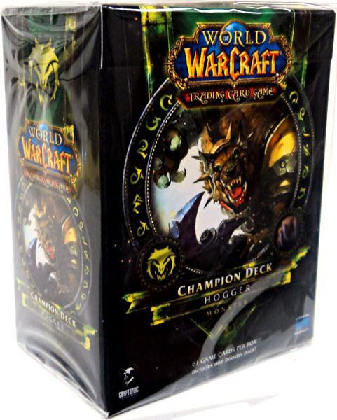 World of Warcraft Trading Card Game Hogger Champion Deck Cryptozoic Entertainment ToyWiz