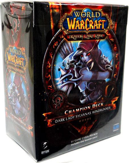 World of Warcraft TCG チャンピオンデッキ シルバナス World of Warcraft Trading Card Game Dark Lady Sylvanas Windrunner