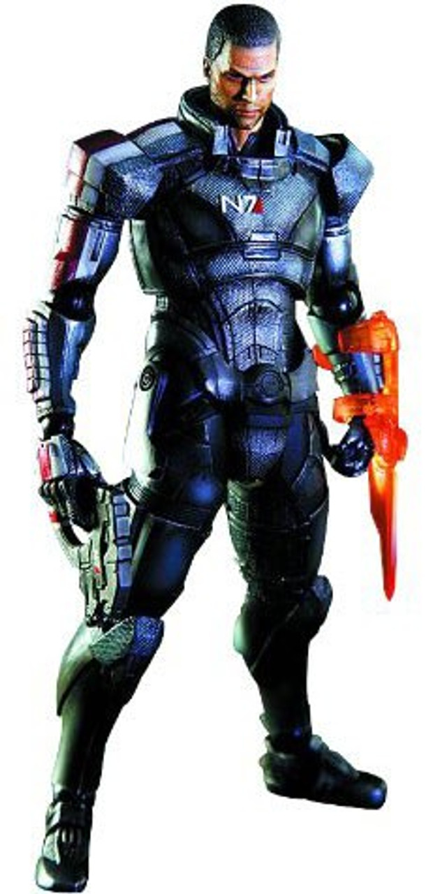 commander shepard action figure