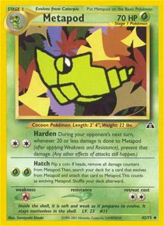 pokemon metapod card (46/102) [HeartGold SoulSilver] – Plug If heads POKÉMON CARD GAME S8 002/100
