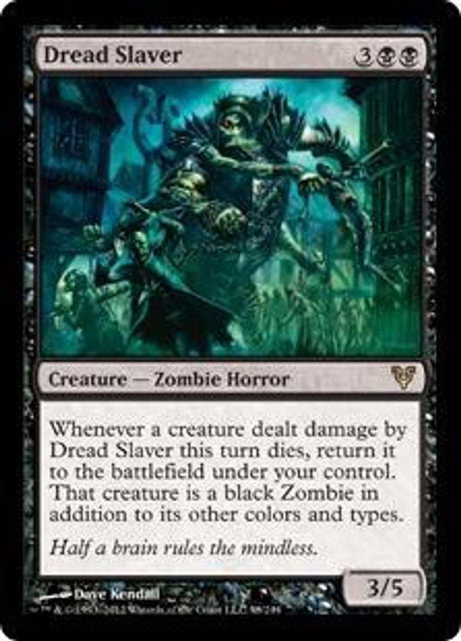 Magic The Gathering Avacyn Restored Single Card Rare Dread Slaver 98 Toywiz - tower of dread codes roblox 2020