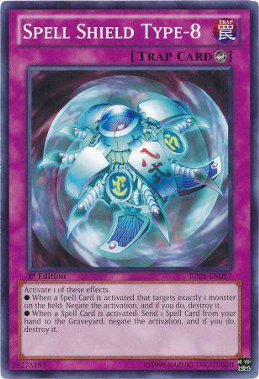 Yugioh Battle Pack Epic Dawn Single Card Common Spell Shield Type 8 Bp01 En097 Toywiz - video star egg spell battle roblox