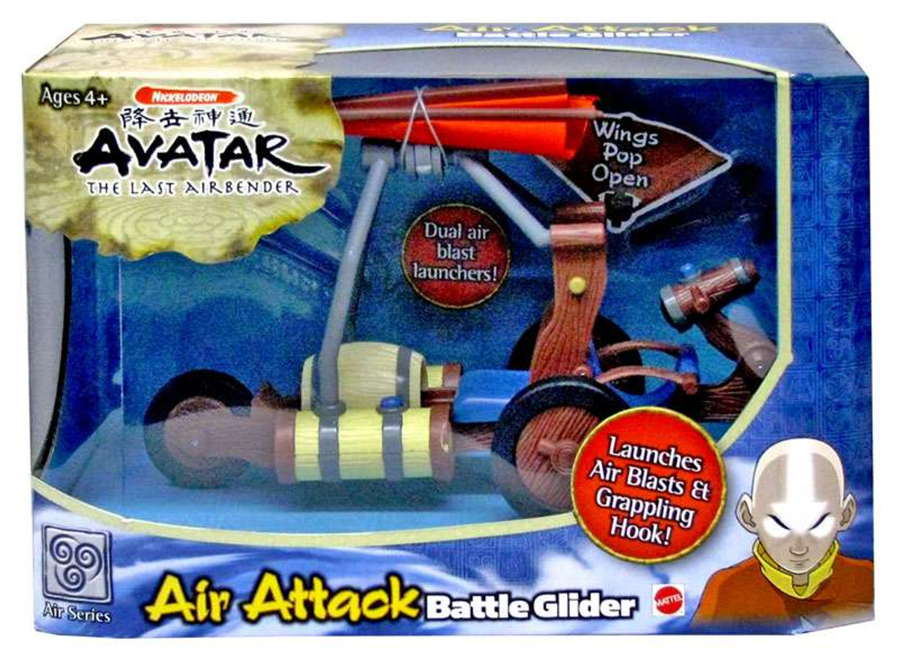 Avatar the Last Airbender Air Attack Battle Glider Playset Mattel Toys
