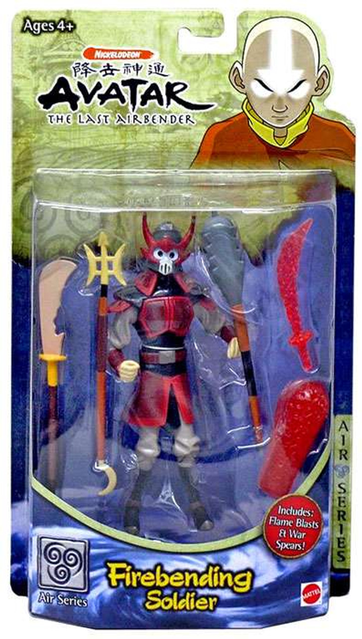Avatar the Last Airbender Soldier Action Figure Firebending Mattel Toys ToyWiz Avatar the Last Airbender Soldier Action Figure Firebending Mattel Toys ToyWiz