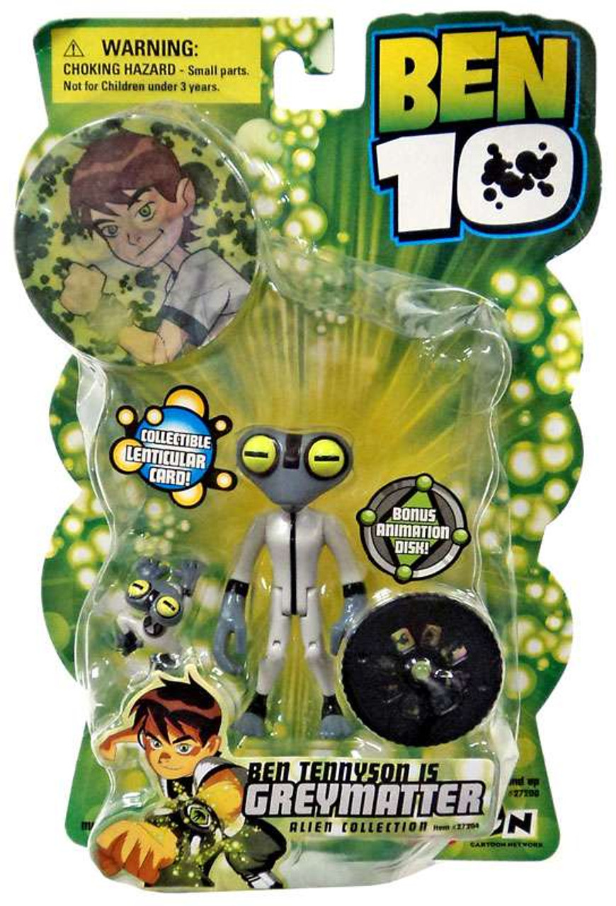 ben 10 ben & grey matter basic figure