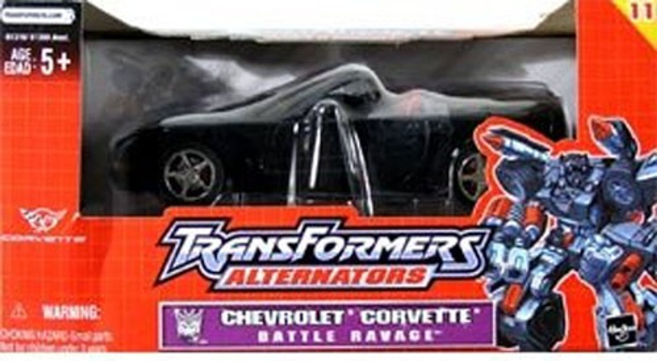 Transformers Alternators Chevrolet Corvette Battle Ravage Action Figure