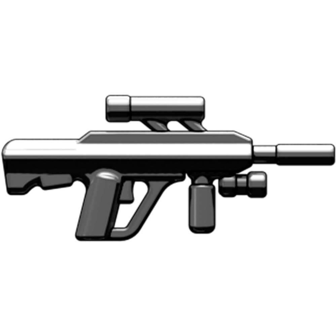Brickarms Weapons Abr Advanced Battle Rifle 2 5 Black Toywiz - black m16 assassins ninja shirt roblox