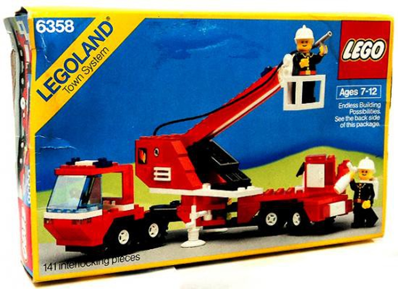 lego system fire truck