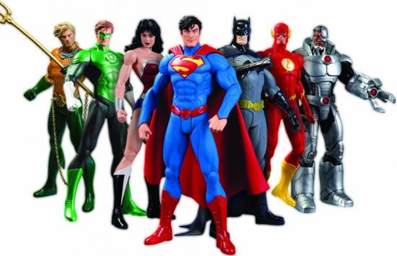 DC Justice League Justice League New 52 Action Figure 7Pack DC