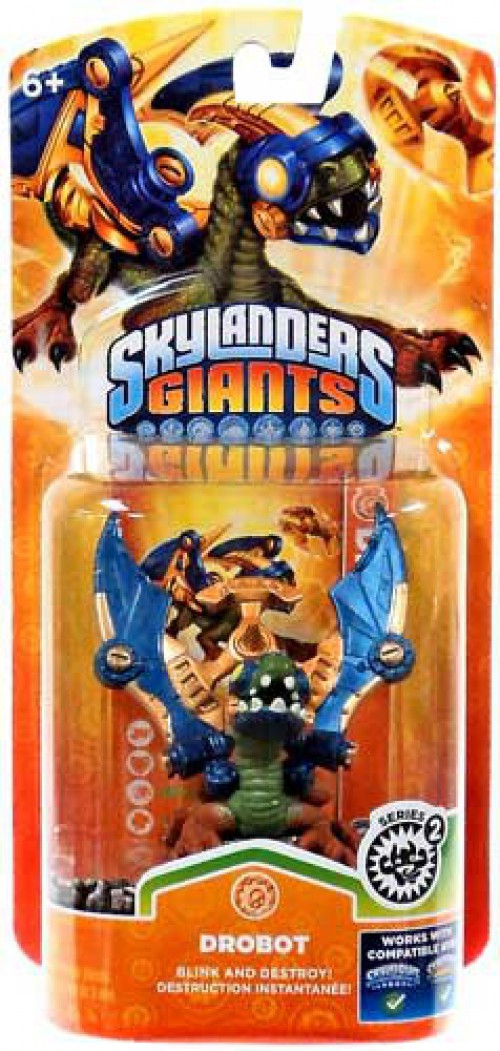 Skylanders Giants Giants Series 2 Drobot Figure Pack Giants Version ...