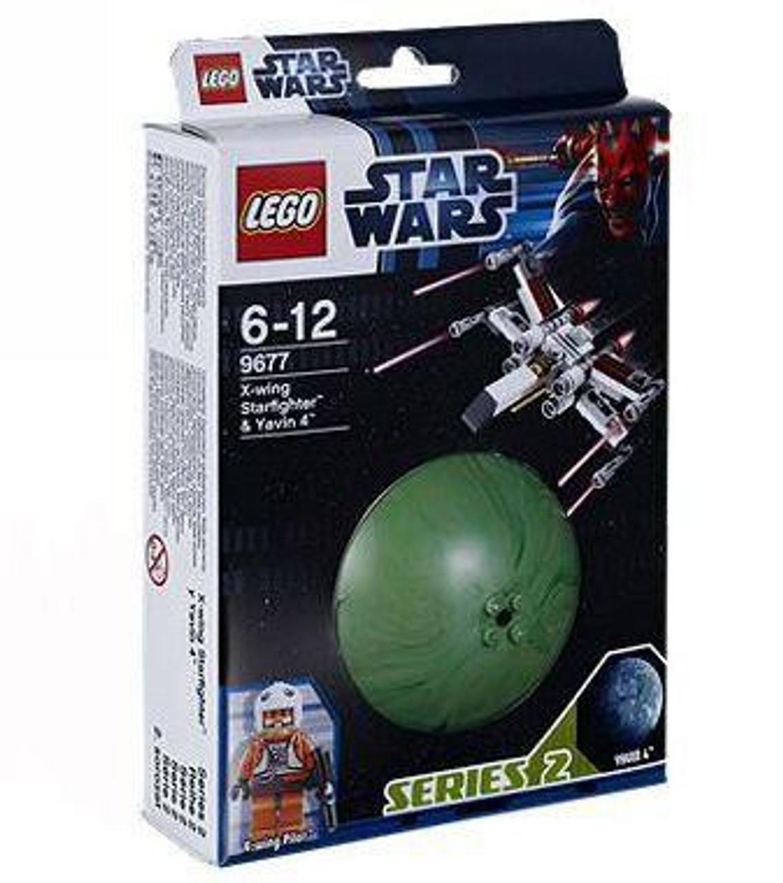 Lego Star Wars A New Hope Planets Series 2 X Wing Starfighter Yavin 4k Set 9677 Toywiz