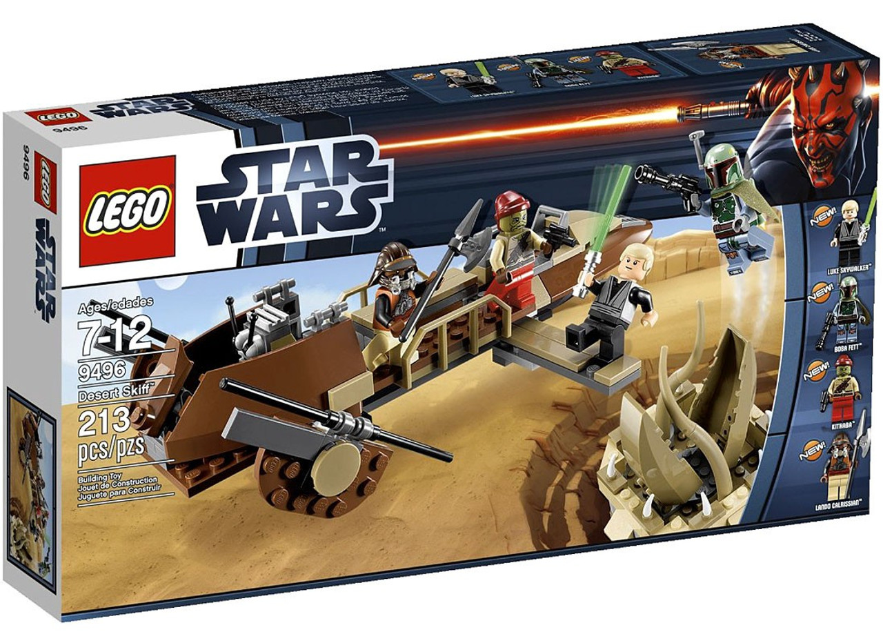 Lego Star Wars Return Of The Jedi Desert Skiff Set 9496 Toywiz