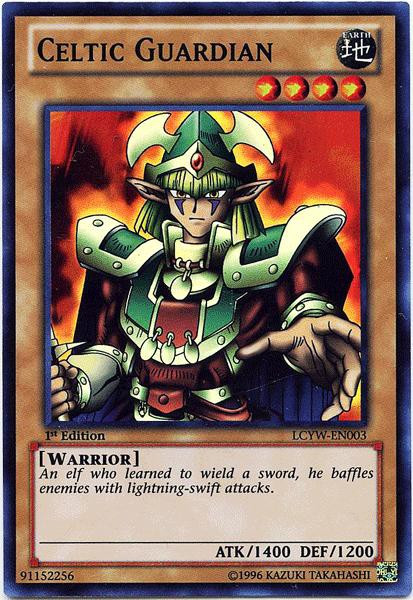 YuGiOh Legendary Collection 3 Single Card Super Rare Celtic Guardian