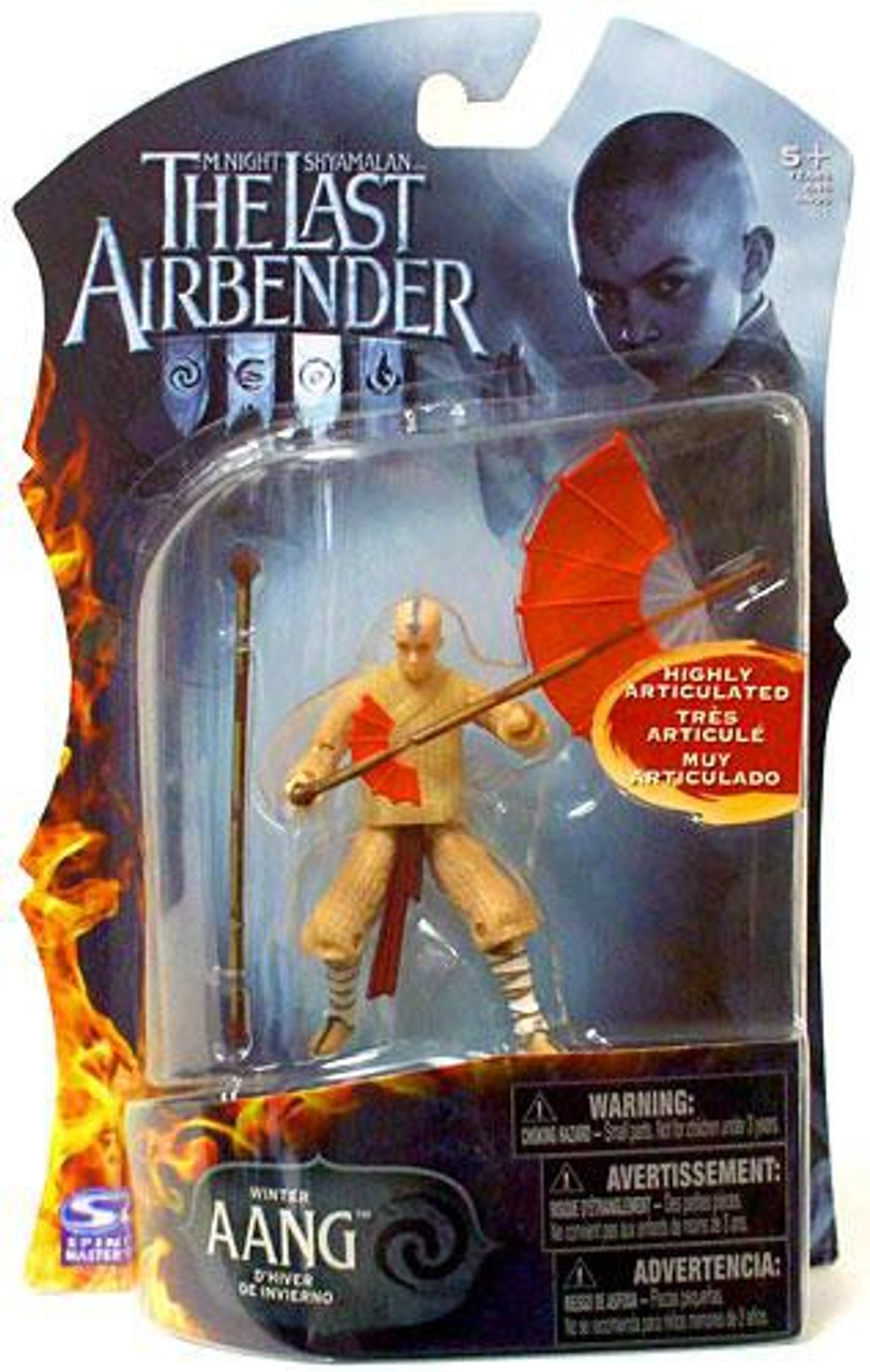 Avatar the Last Airbender Aang 3.75 Action Figure Winter Spin 